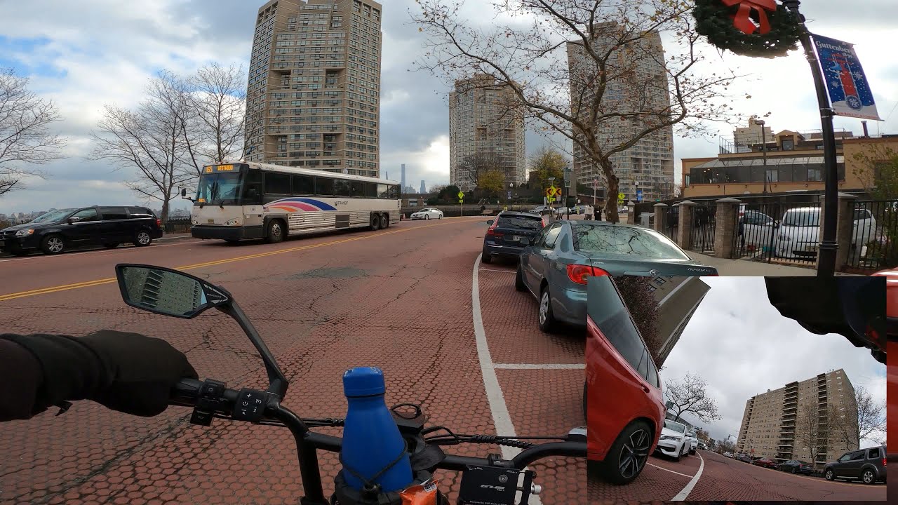 from lake, to sky, to river, an e-bike ride