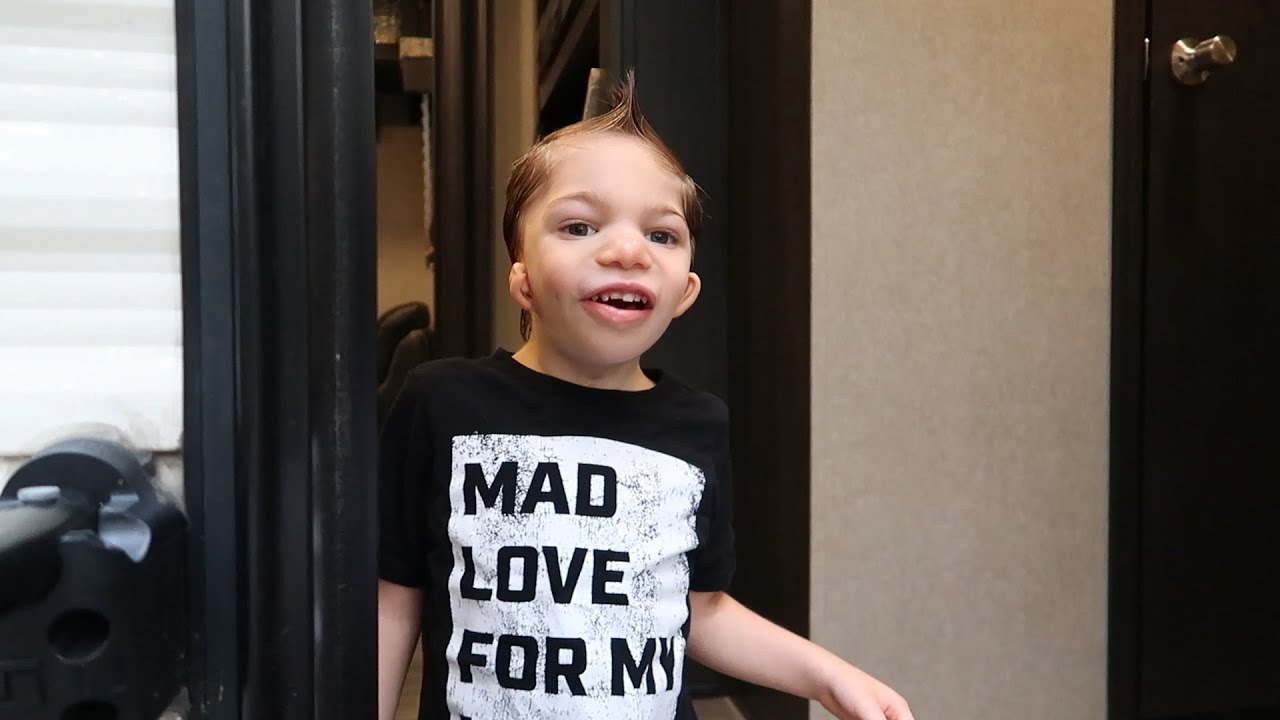 We gave our kid a Mohawk