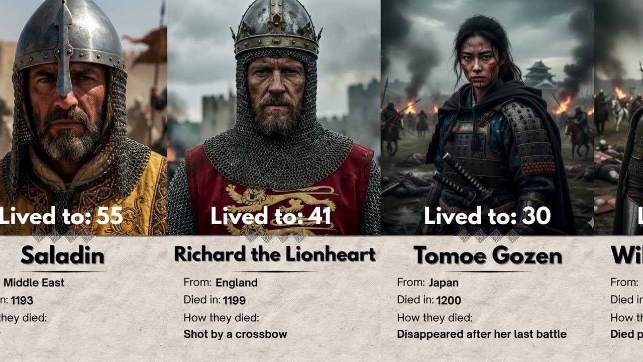 The Most Powerful WARRIORS Who Ever Lived And What Killed Them
