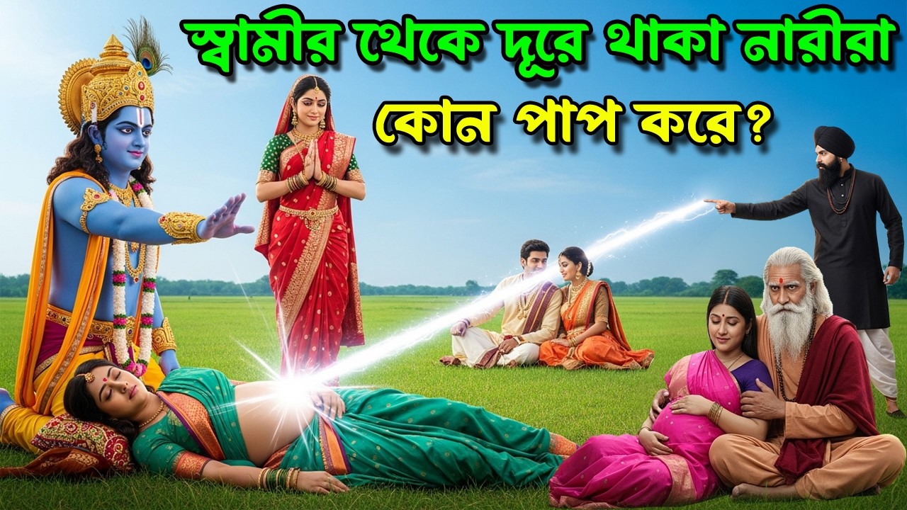 🌺স্বামীর থেকে দূরে থাকা নারীরা কোন পাপ করে🌺 এবং নারী শরীরের কোন অঙ্গ দিনে ছোট আর রাতে বড় হয় ?