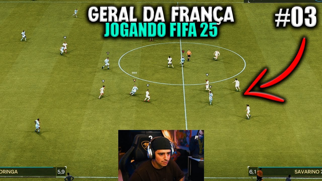 C0RINGA JUNTOU GERAL DA FRANÇA PARA JOGAR FIFA 25 PELA PRIMEIRA VEZ - 03