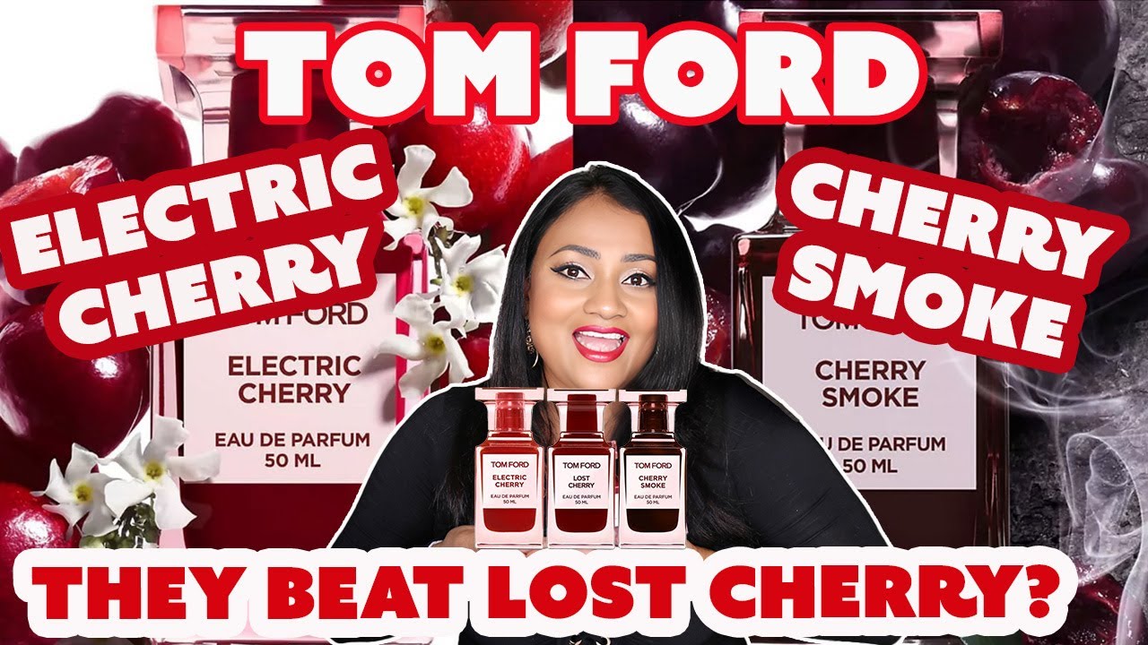 Tom Ford Electric Cherry & Cherry Smoke | Comprehensive Review + Husband Rates Them! Ceylon Cleo