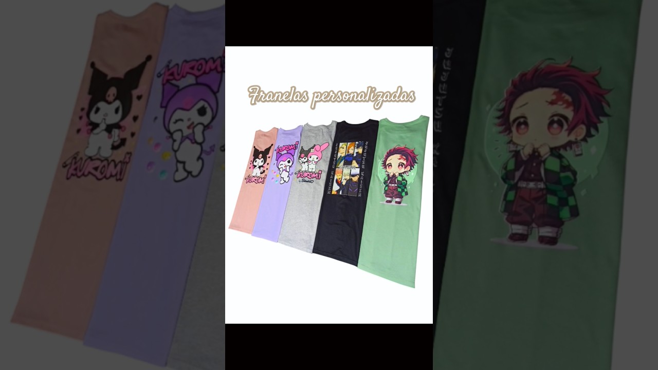 Estampado DTF. Personaliza y transforma tus franelas con DTF tu opci&oacute;n ideal.