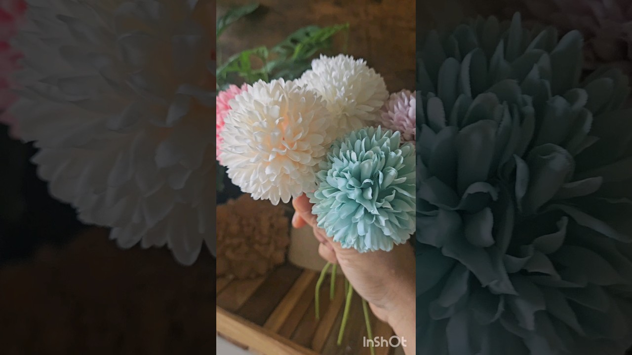 PINTREST Inspired Meesho Artificial flowers haul🪴# HOMEDECOR #Meesho #Affordable# Viral #trending
