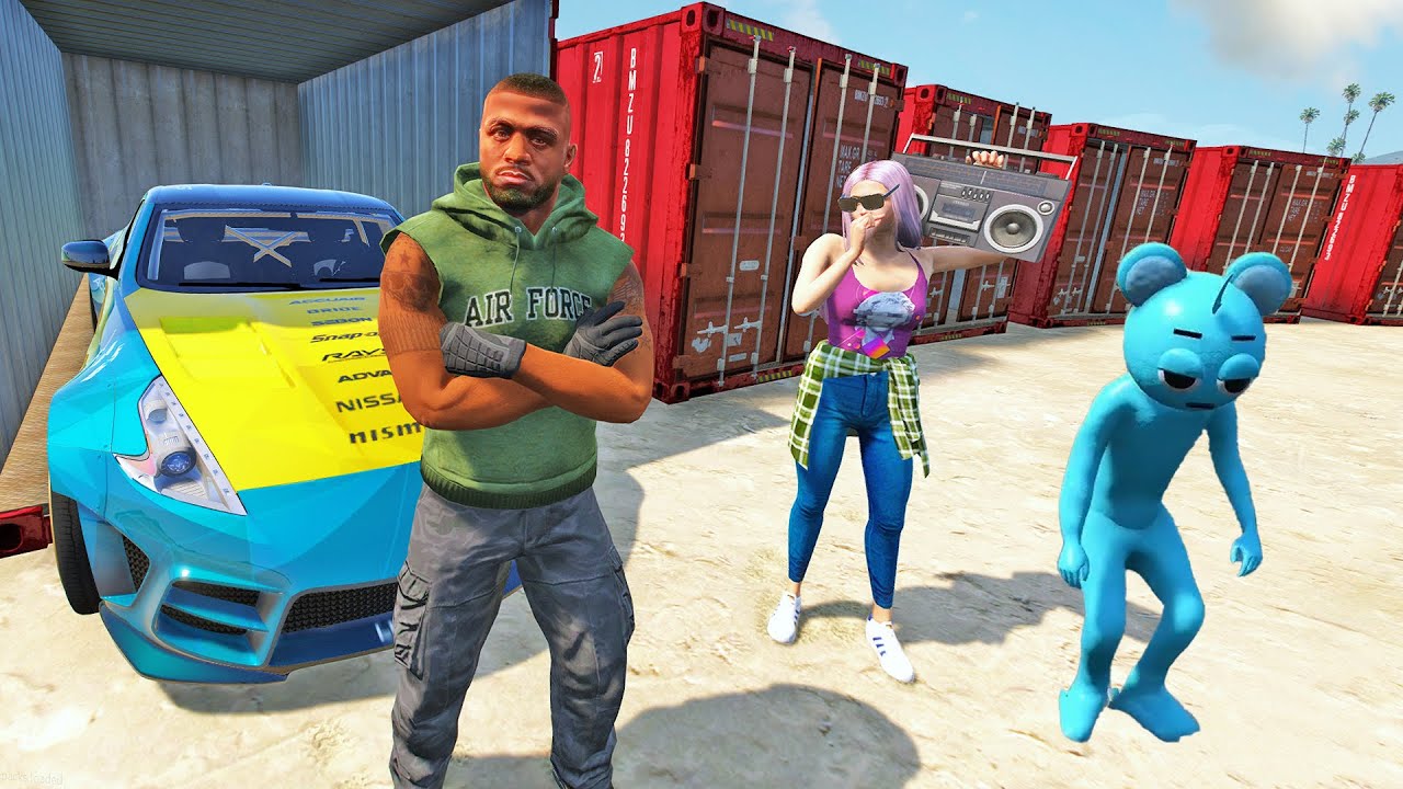 Джонниларды контейнер шайқасына қатыстырдық (GTA5)