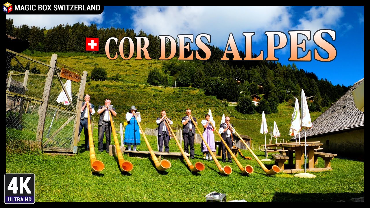 Moléson 4K 🇨🇭 Scenic Road Trip to Moléson Fribourg & Traditional Alphorn Concert, La Gruyères Ep#1