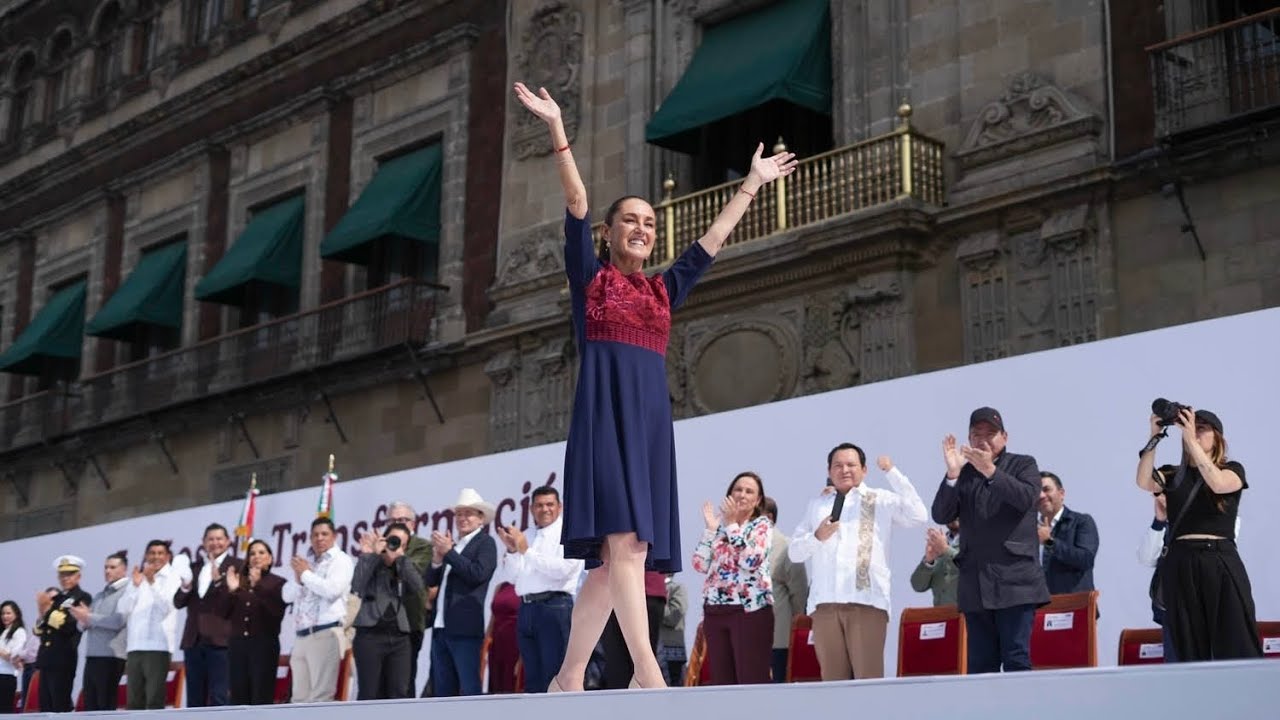 Siete a&ntilde;os de transformaci&oacute;n. Z&oacute;calo de la Ciudad de M&eacute;xico