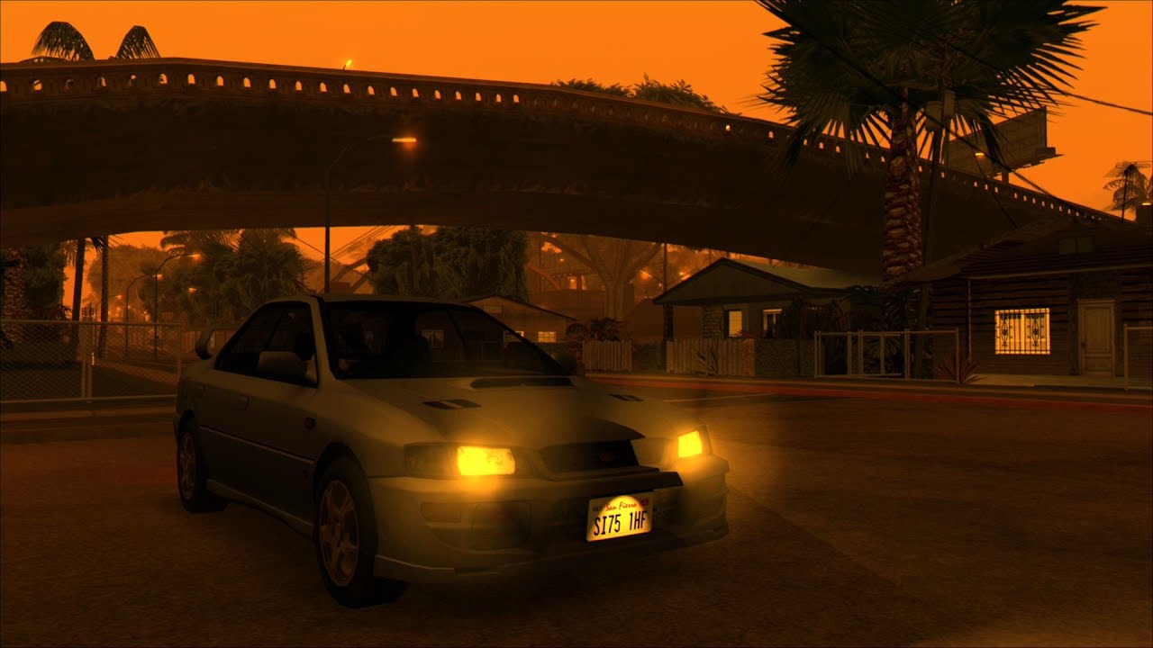 GTA SA: Working wipers: Subaru Impreza WRX STI GC8 ver6 [VehFuncs]