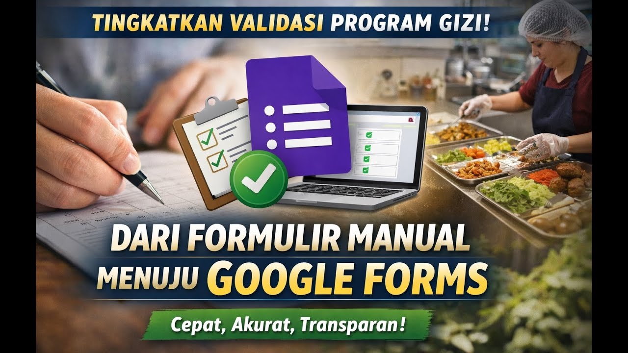 Validasi manual memperlambat pelayanan gizi? Saatnya transformasi digital lewat Google Forms!
