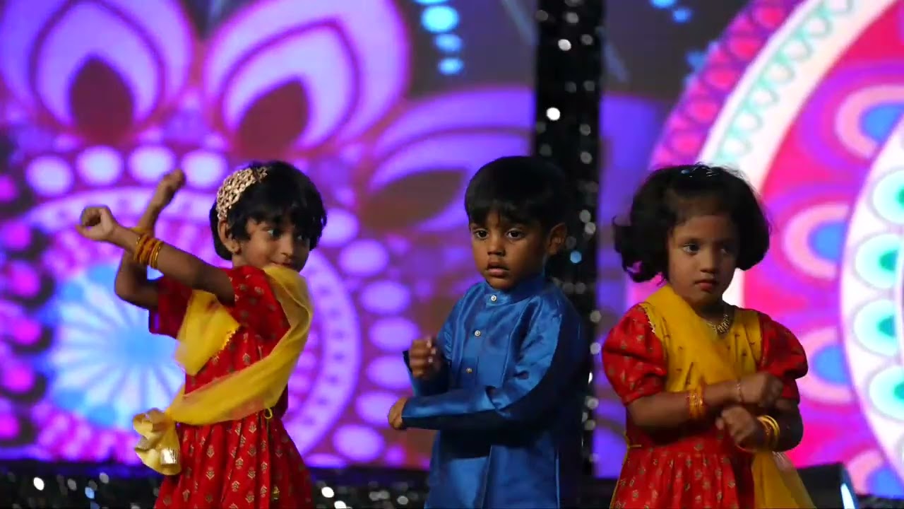 Block buster pongal performance by Nursery@3th Annual Day Celebrations #Smartkidz Patashala #Khammam