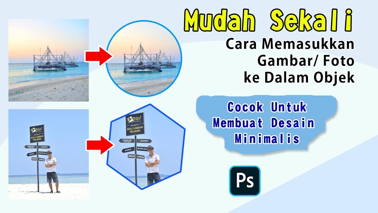 CARA MEMASUKKAN GAMBAR/FOTO KE DALAM SUATU OBJEK DI PHOTOSHOP CS3