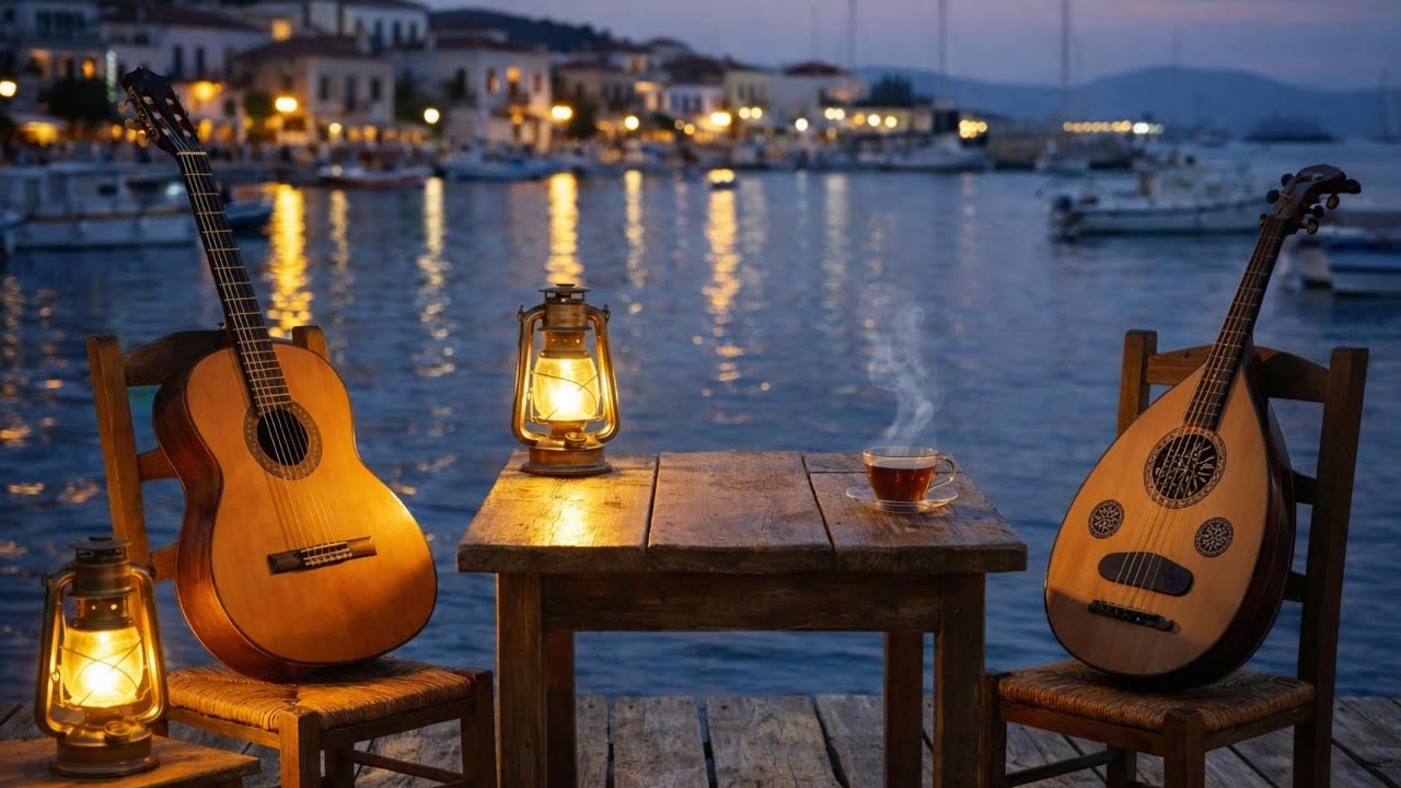Calm by the Andalusian Coast - Instrumental Arabic Oud & Spanish Guitar