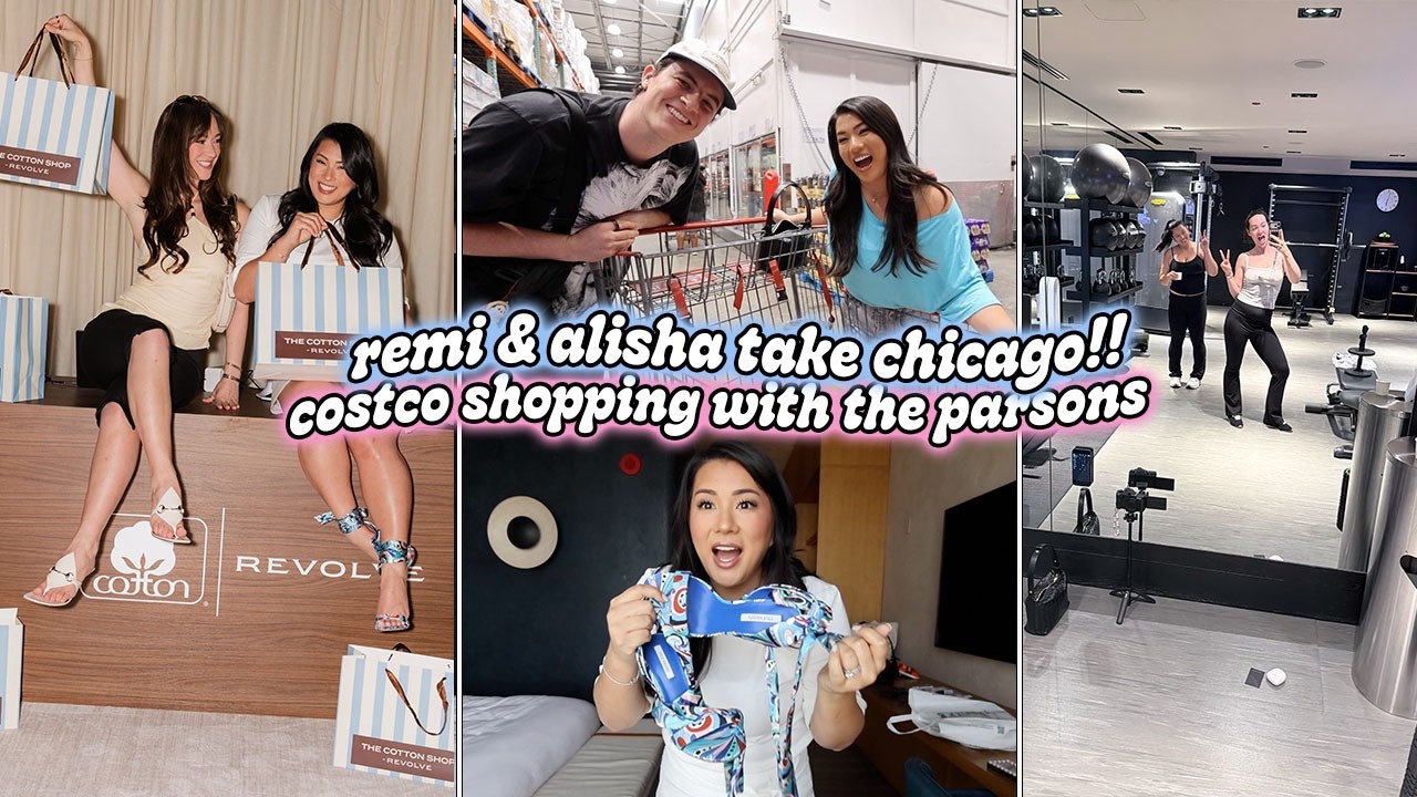 REMI И ALISHA ЗАХВАТЫВАЮТ ЧИКАГО + Покупки в Costco с семьей Parsons!!