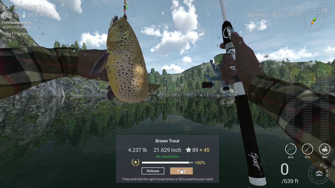 Fishing Planet - Just Fishing - Oregon Part 1 - Brown Trout sanctuary