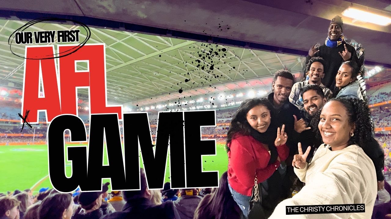Ep 09. Experiencing Our First AFL Game : Hawks vs Eagles - A Game to Remember!