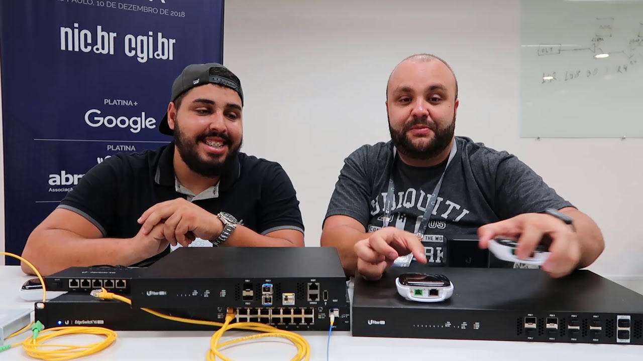 OLT  UBIQUITI, ONT QUE PASSA 900 MEGAS  - LOUCOS DA TELECOM