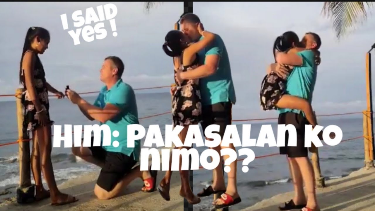 HE PROPOSED! (AMERICAN AND FILIPINA COUPLE) LONG DISTANCE RELATIONSHIP