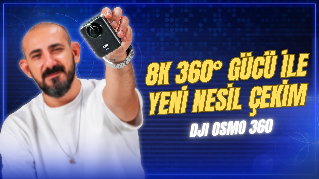 Tek Çekimde Dünyanın Tamamı DJI’ın İlk 360 Derece Kamerası | DJI Osmo 360 İncelemesi