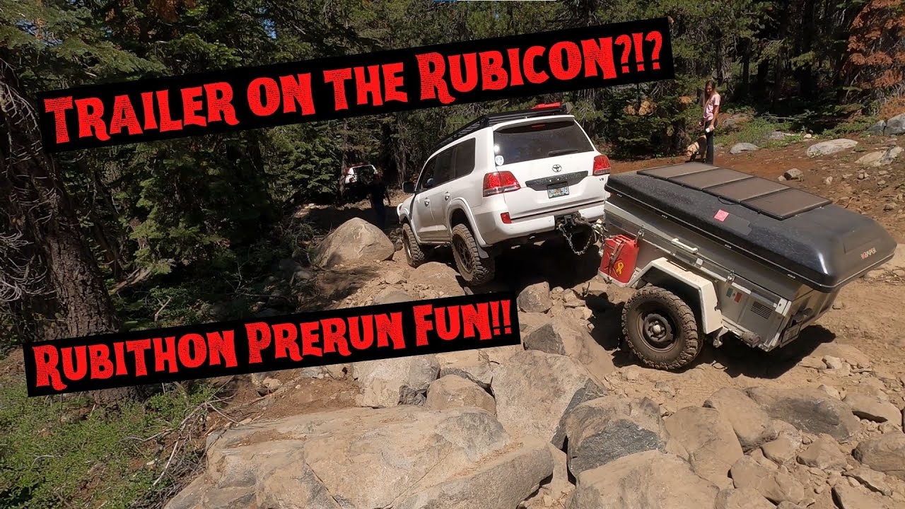 Rubicon Trail Prerun Down Cadillac And Back