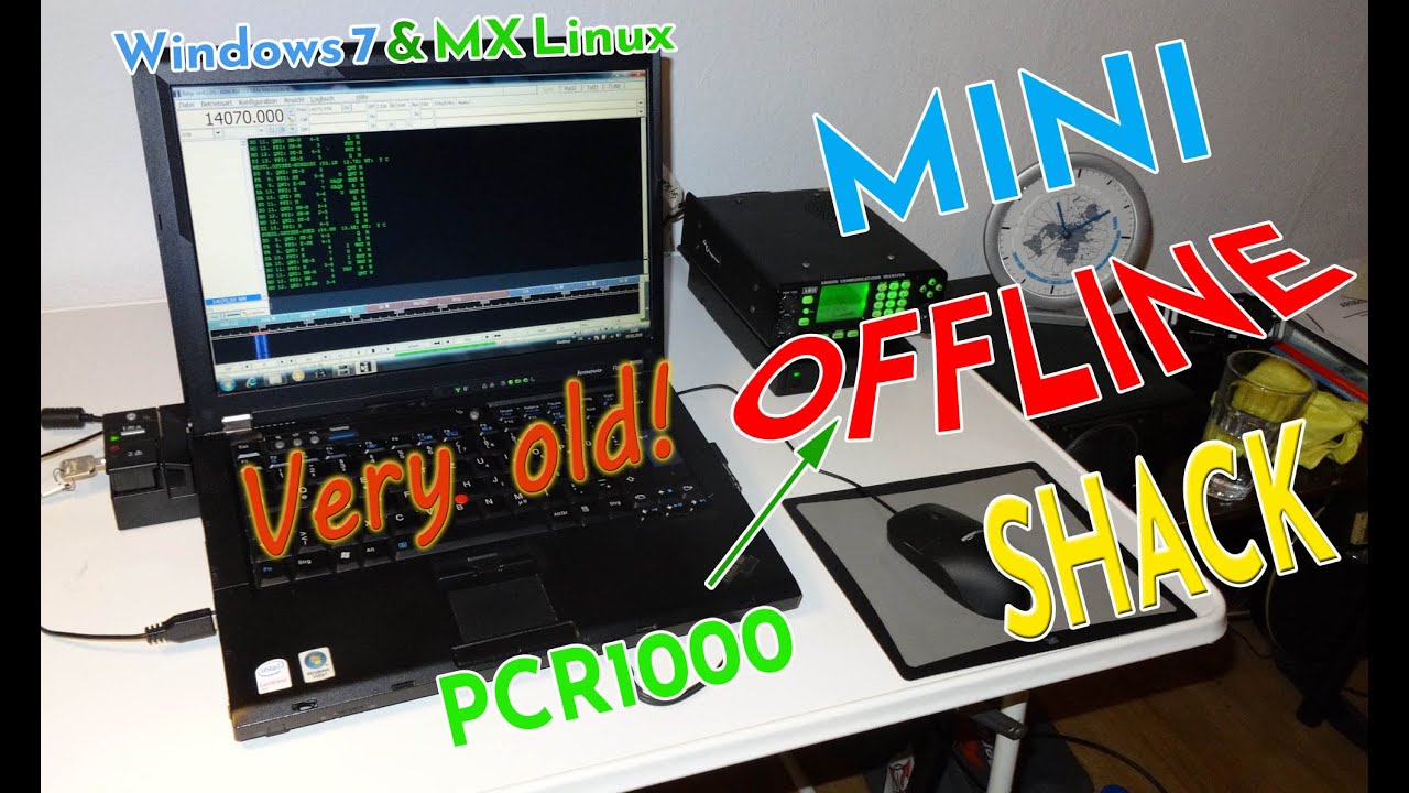 Mini Offline Funk (Ham Radio) Shack