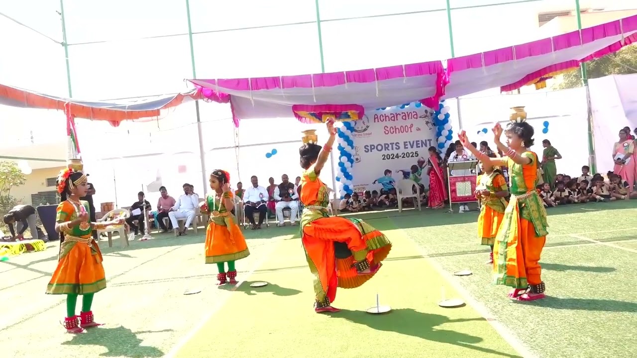 Acharana School Sports day Event video | Feb, 2025 | #playschool #chengicherla