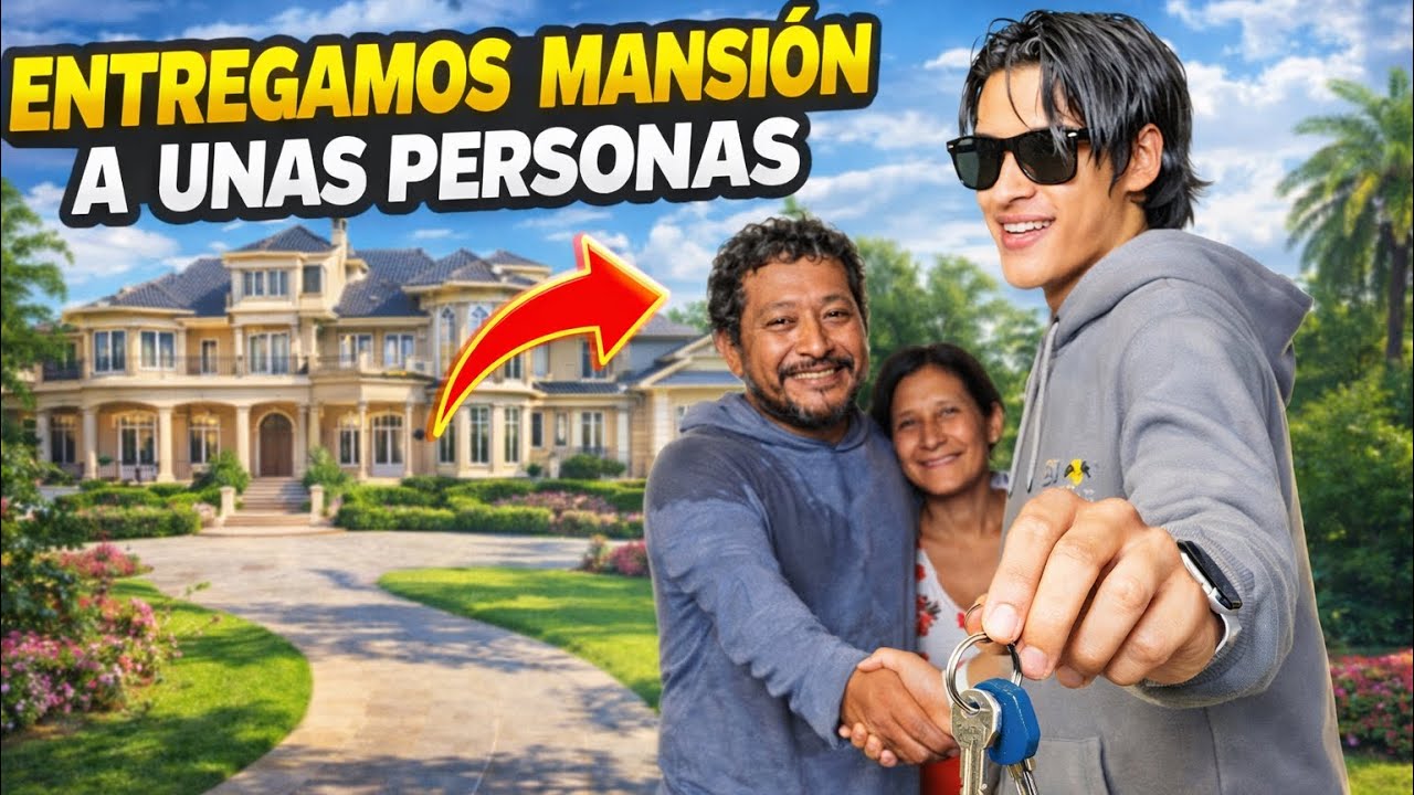 De Vivir en Pobreza a Tener una Mansión 😱🏡 | Les Entregamos una Casa