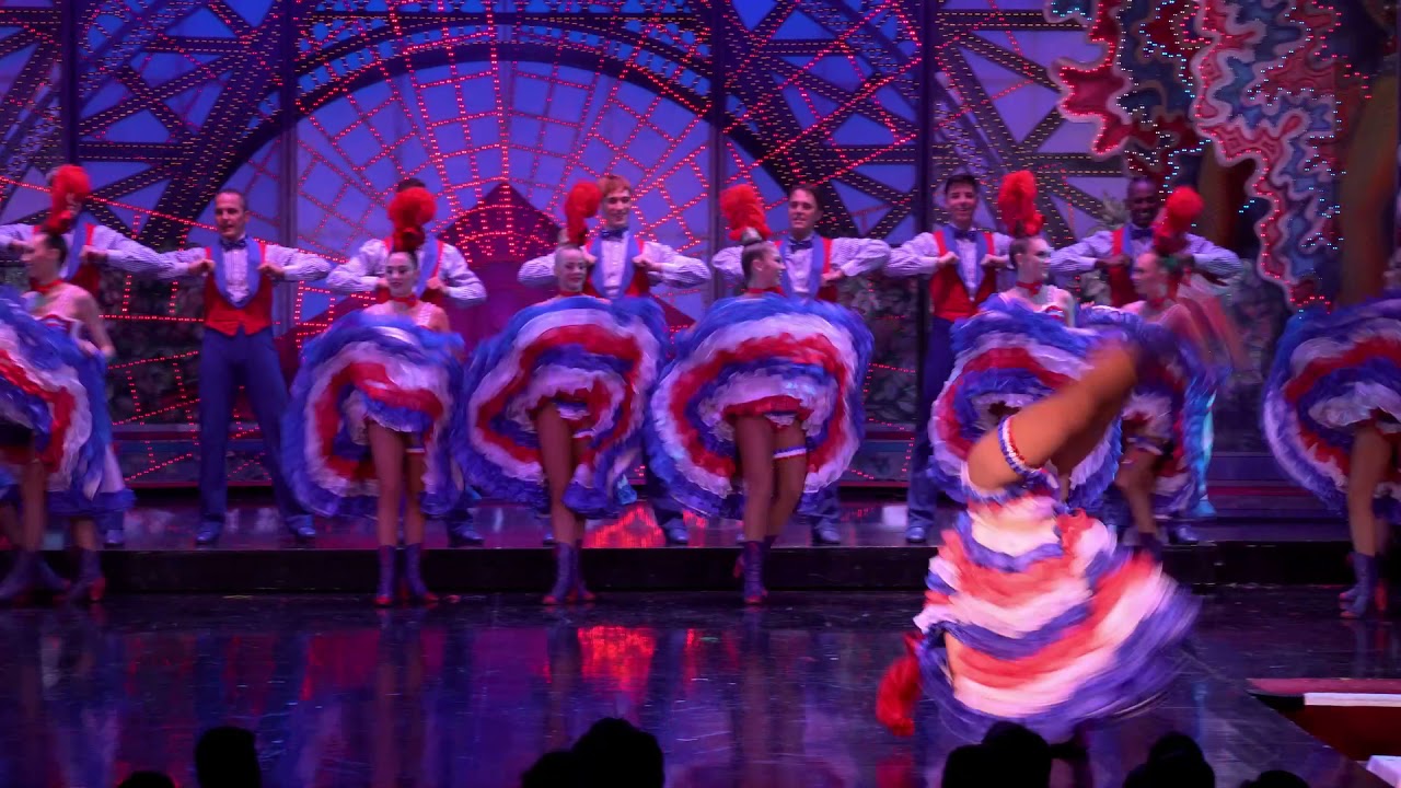 Extrait du French Cancan au Moulin Rouge, Féerie 2021