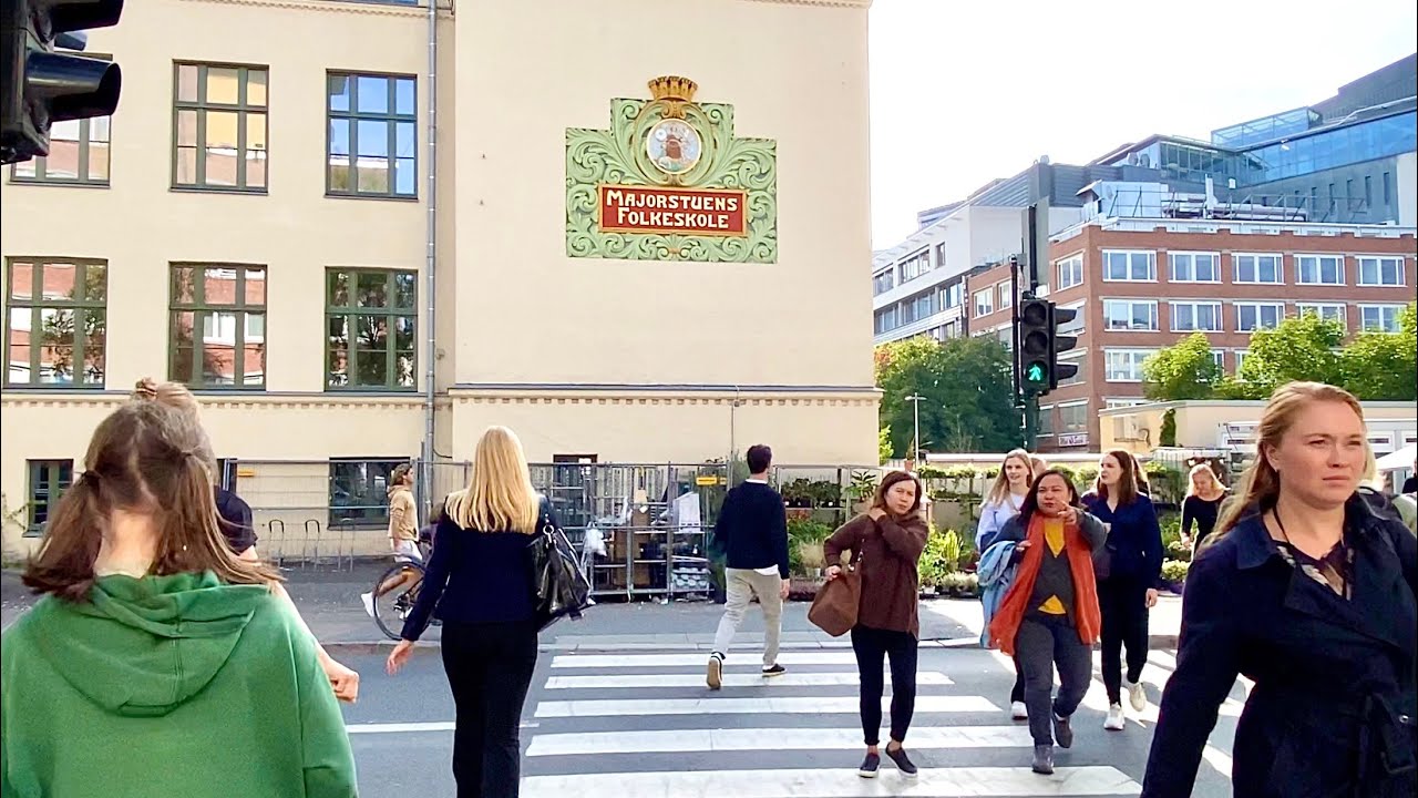 OSLO WALK COLOSSEUM CINEMA 4K 🇳🇴 SEPTEMBER 2021