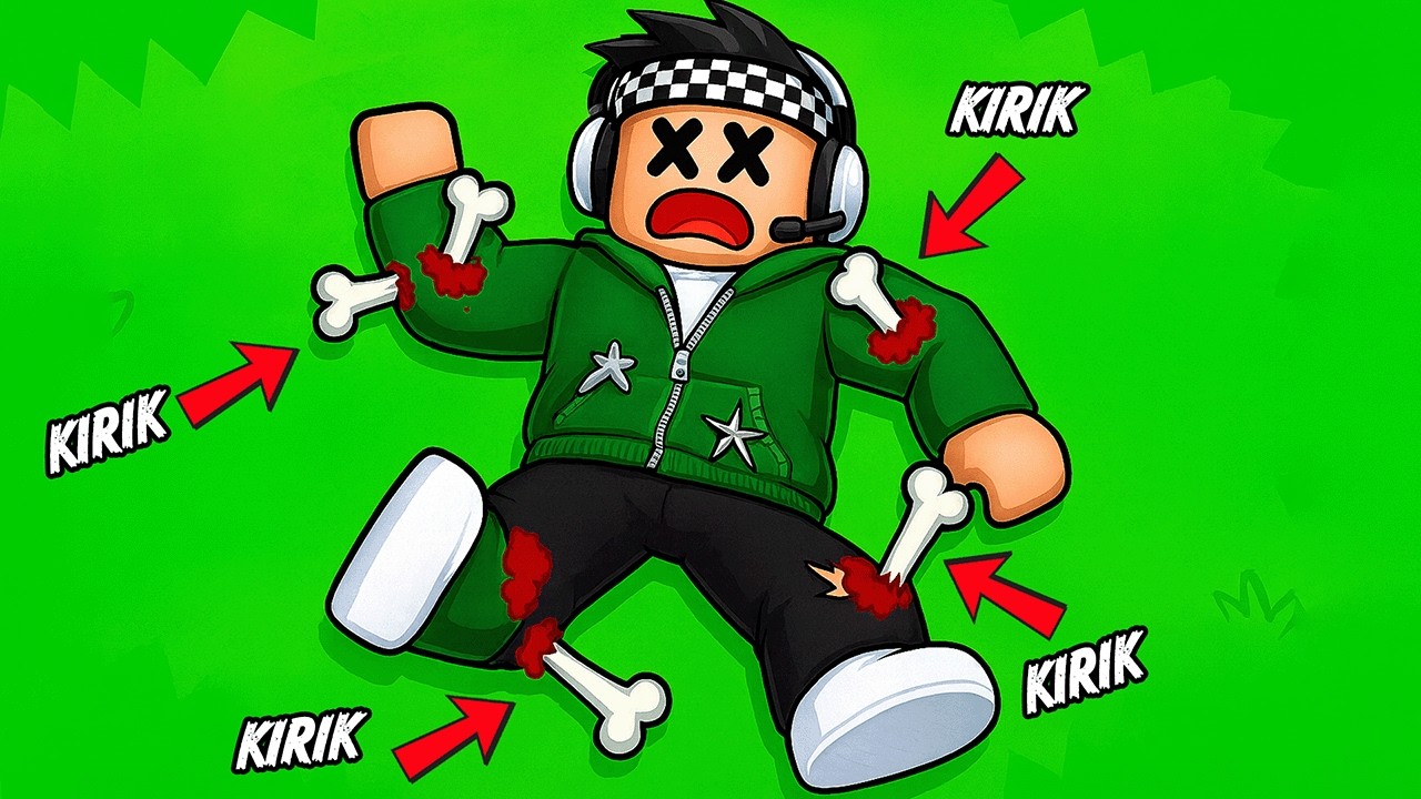 BÜTÜN KEMİKLERİM KIRILDI! - Roblox Break Your Bones