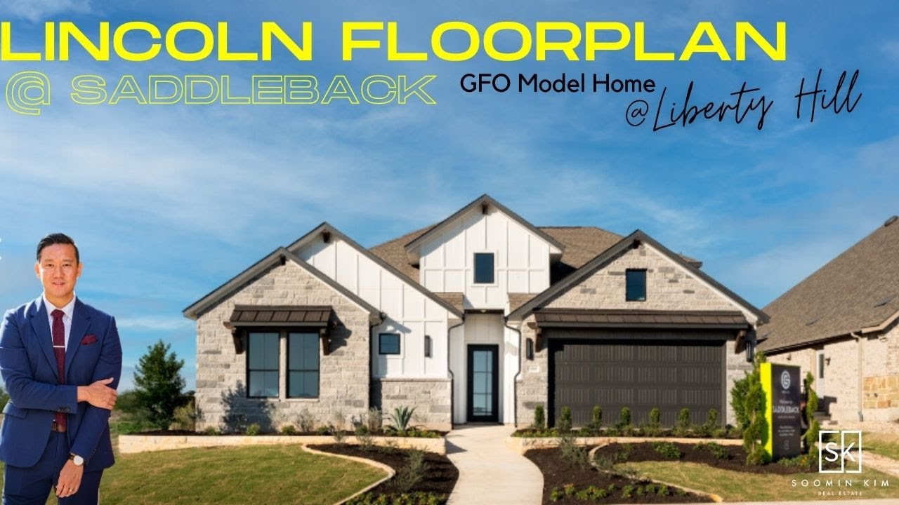 Saddleback by Santa Rita Ranch | Lincoln by GFO | 4 Bed | 3 Bath | 3,001 SF + | Model Home Tour