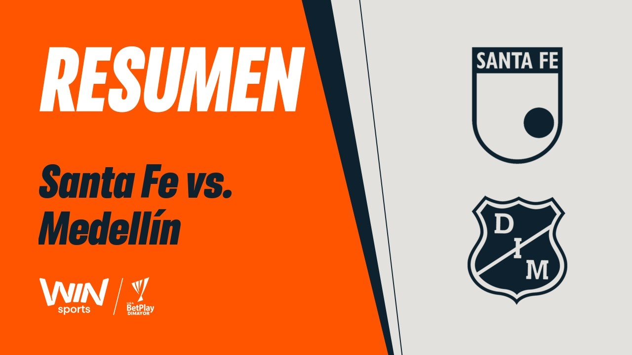 Santa Fe vs. Medell&iacute;n (resumen y goles) | Liga BetPlay Dimayor 2026-1 | Fecha 13
