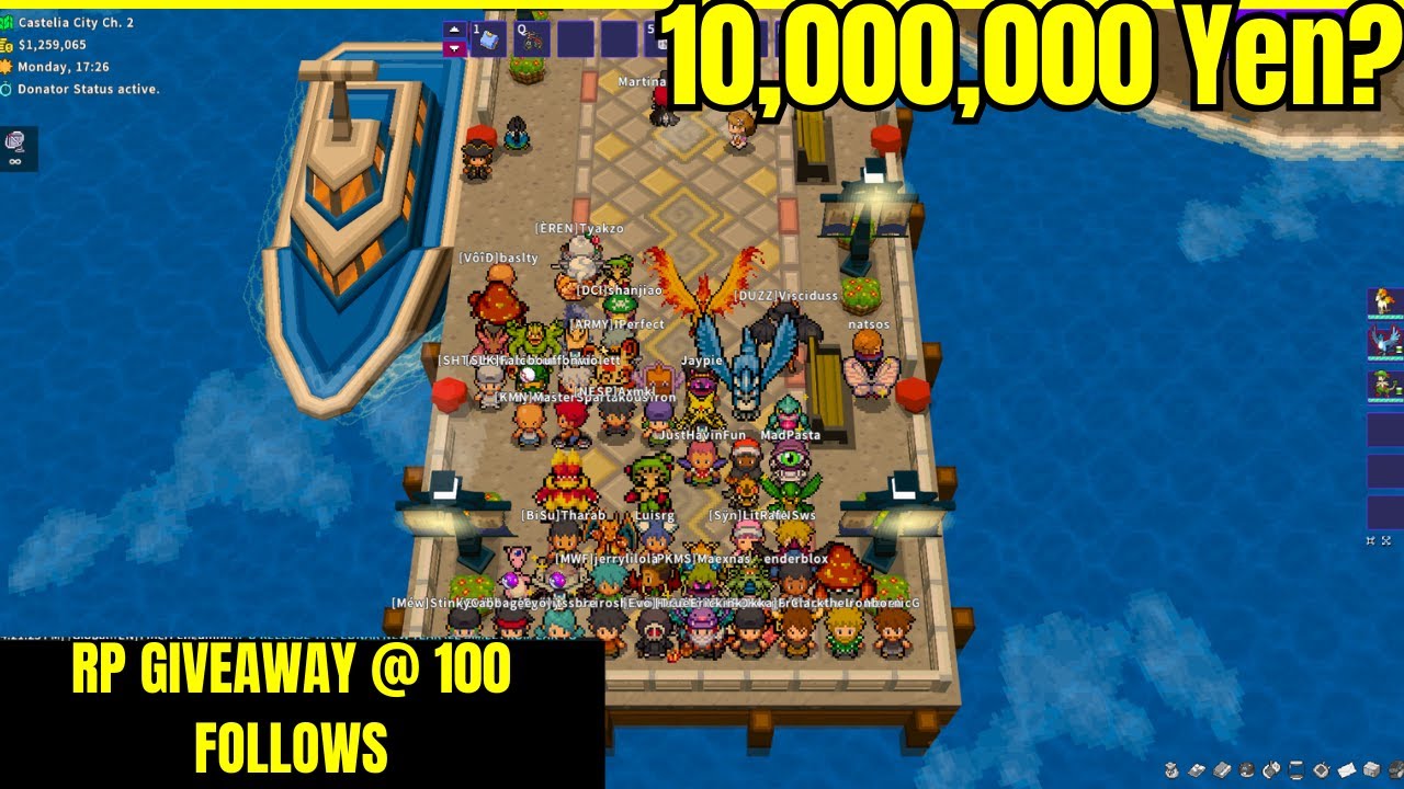 🧧 POKEMMO NYE DAY 1: THE BEEG GRIND 🧧 10M+ YEN GOAL & SWARM HUNTING 🏮