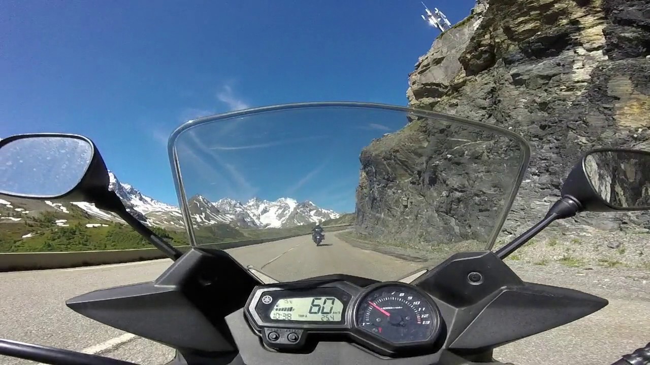 Yamaha XJ6 Diversion - Col du Lautaret