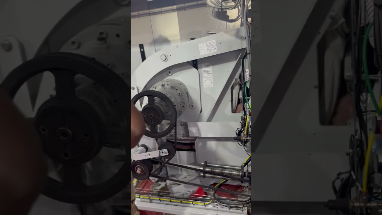 Jensen Ironer Roller Belt Tension adjustment #jensen #flatworkironer #commerciallaundry 
