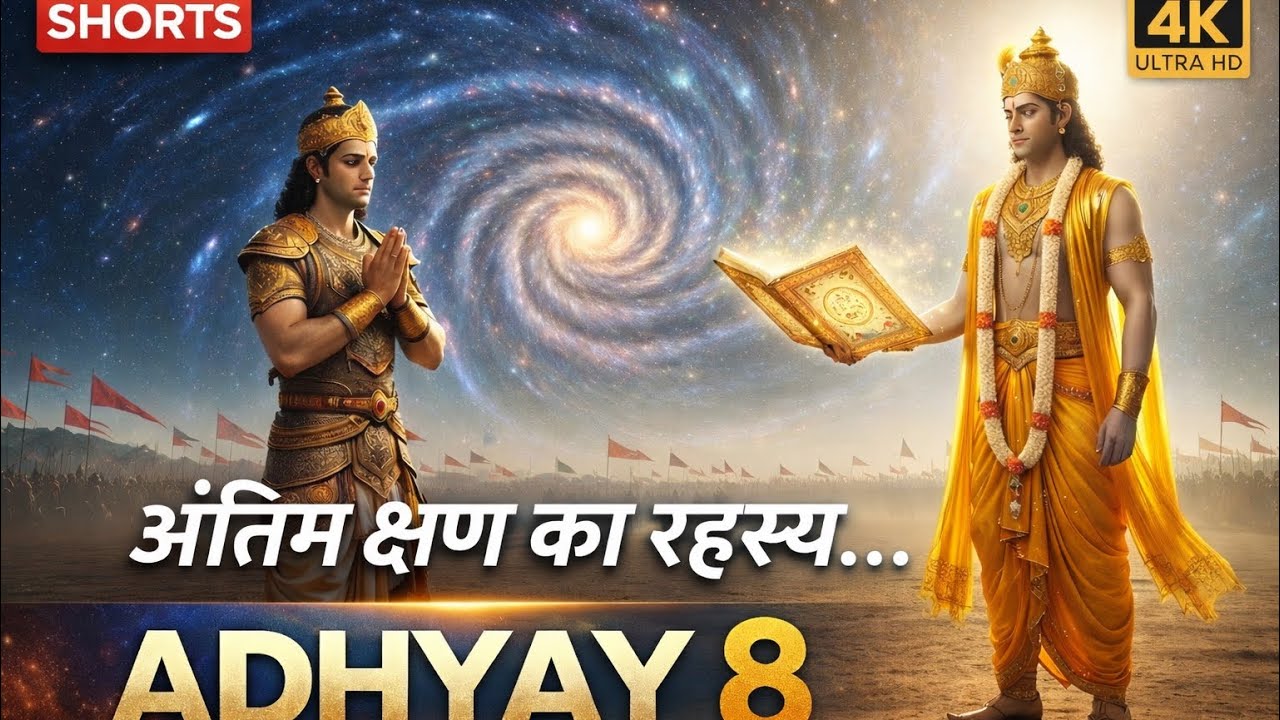 Chapter: 8 | What Decides Your Final Moment? Krishna Reveals the Ultimate Truth — Adhyay 8 