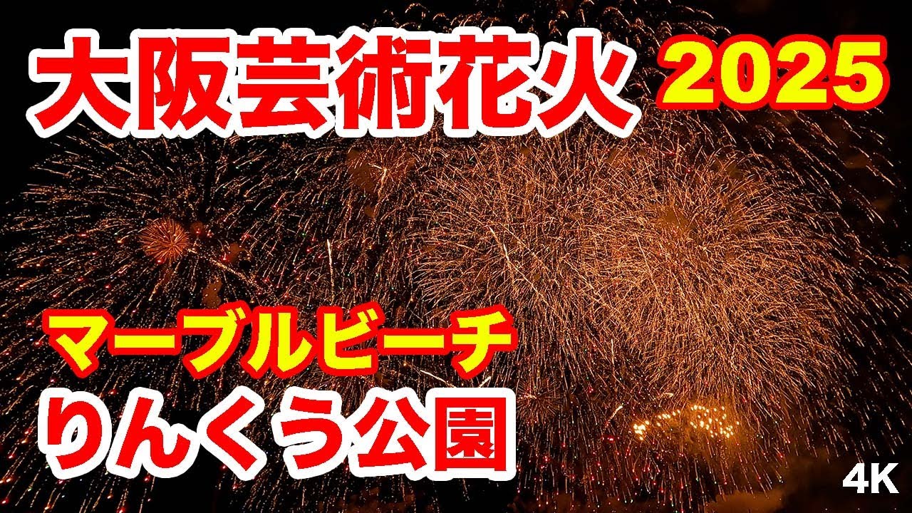 大阪芸術花火 2025.11.1 | Osaka Art Fireworks 2025 #大阪芸術花火2025 #大阪芸術花火