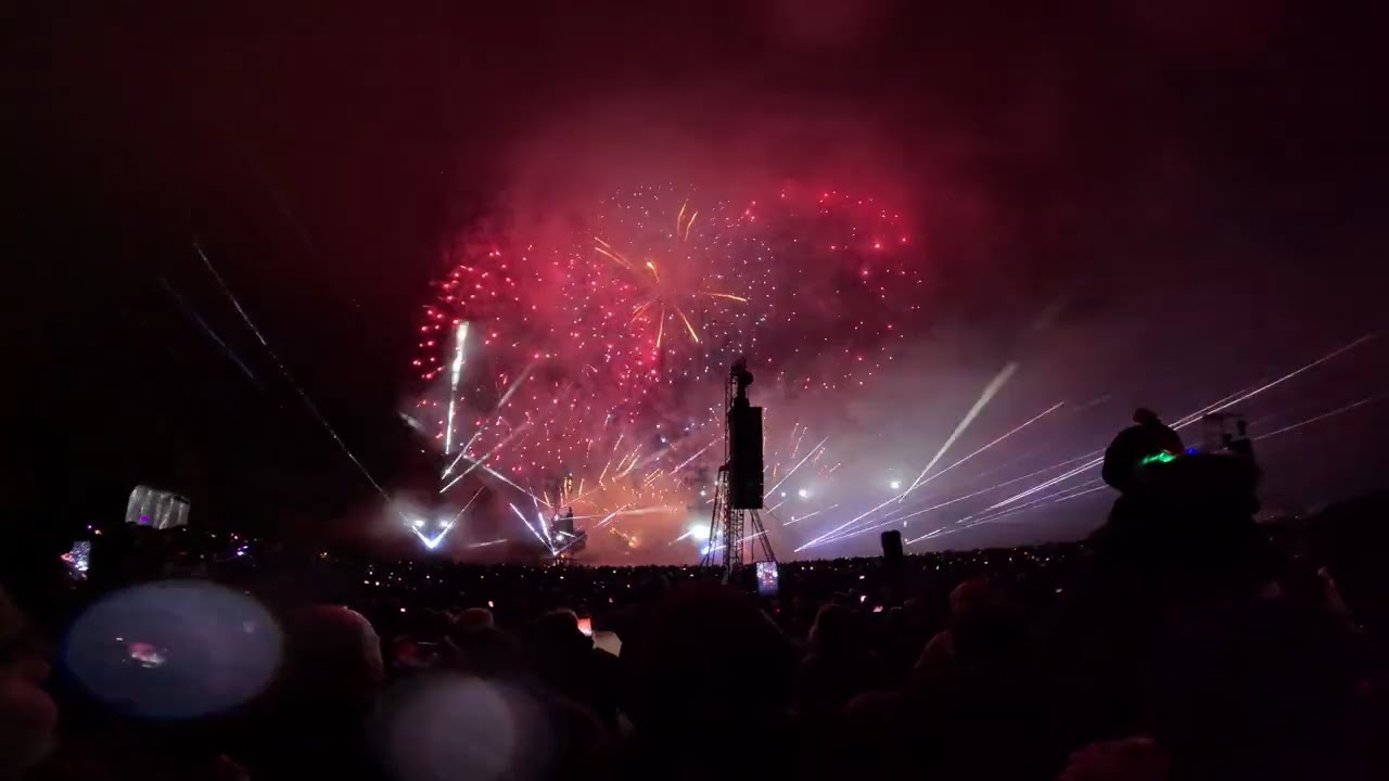 Alton towers last Day 2025 fireworks