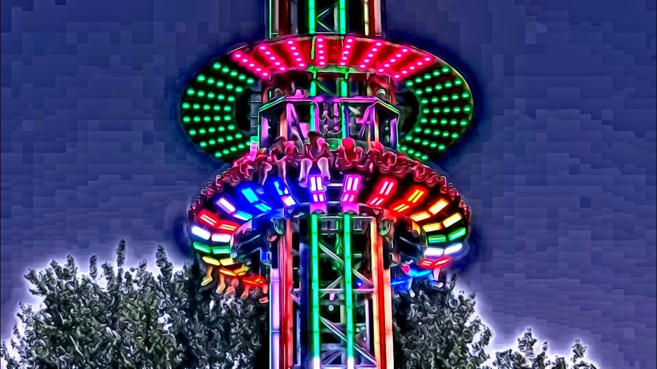 Mega King Tower Luna Park la Palmyre 2025