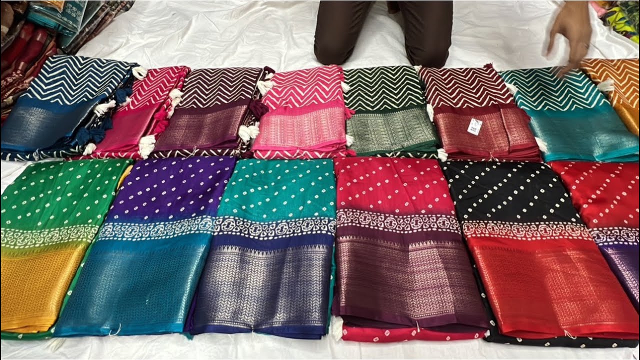 Chickpet Bangalore wholesale Boutique sarees||Single saree courier available