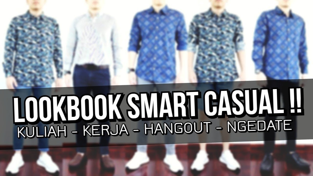 LOOKBOOK SMART CASUAL !! | Ide Outfit 3 Kemeja Dari Guten Inc