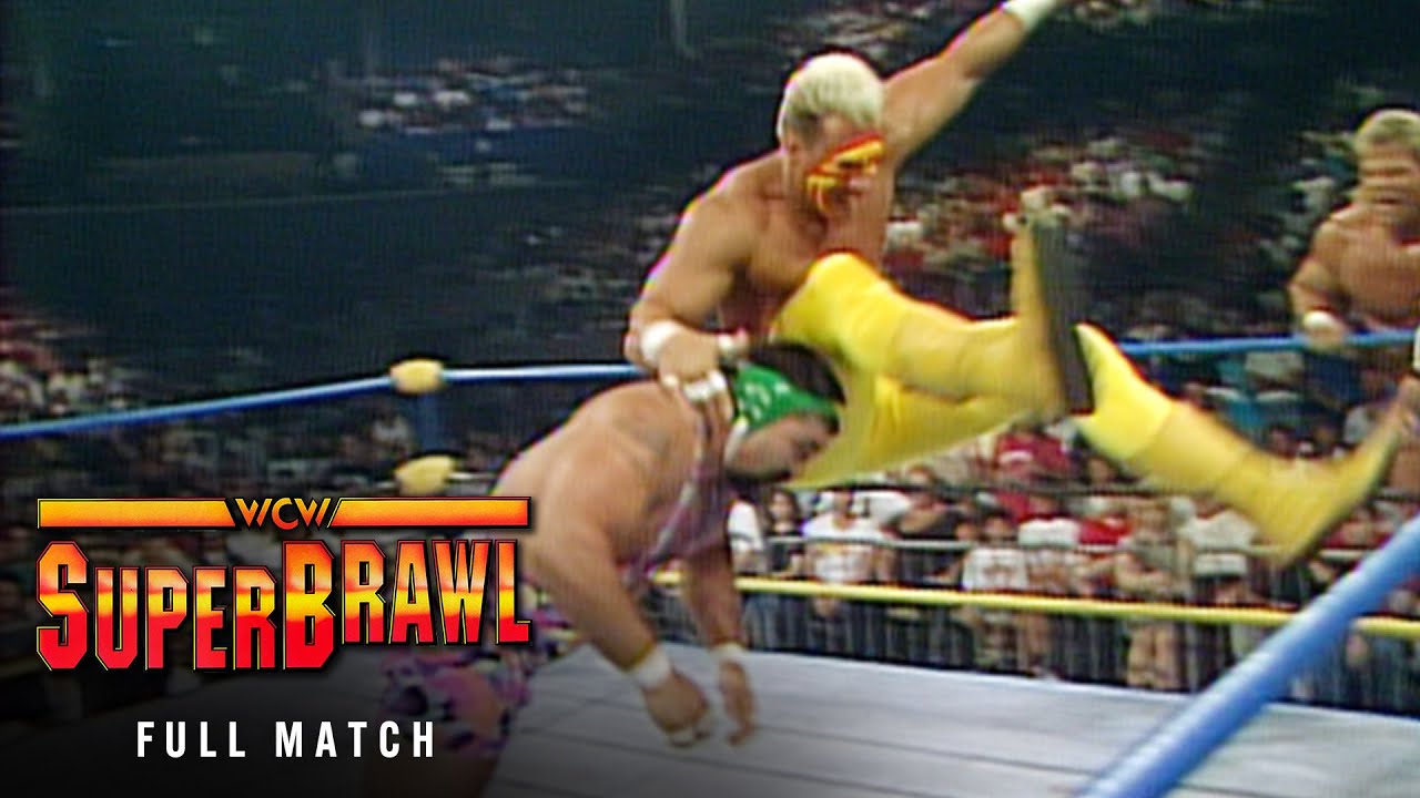 FULL MATCH: Steiner Brothers vs. Lex Luger & Sting | WCW Tag Team Title Match: WCW SuperBrawl I