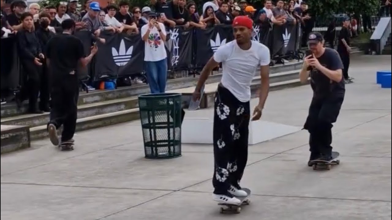 Adidas Skate Jam. Tyshawn Jones, Zach Saraceno, Gui Silva, Kai Kishi