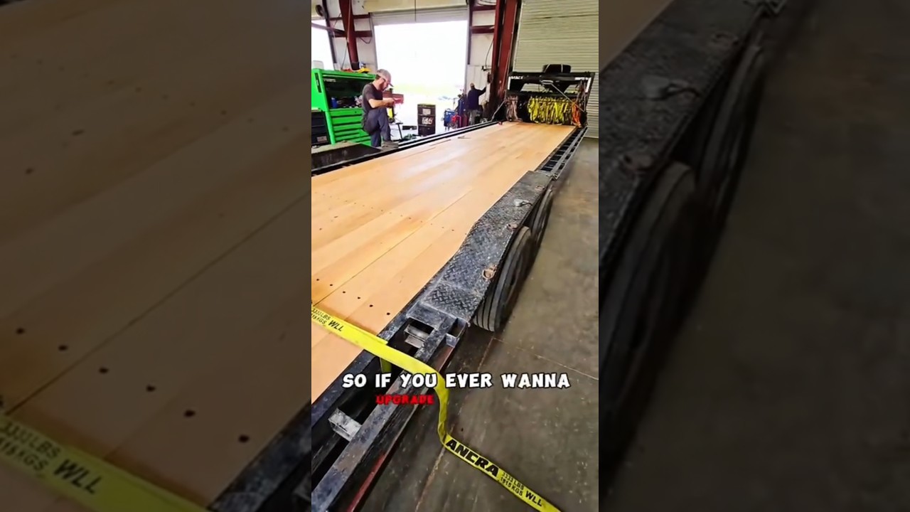 Новый пол в трейлере для срочной доставки