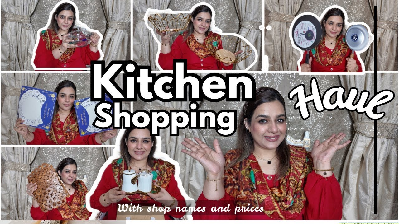 My household Shopping Haul| Cookware, Crockery, & Kitchen Essentials!|faryals_blog