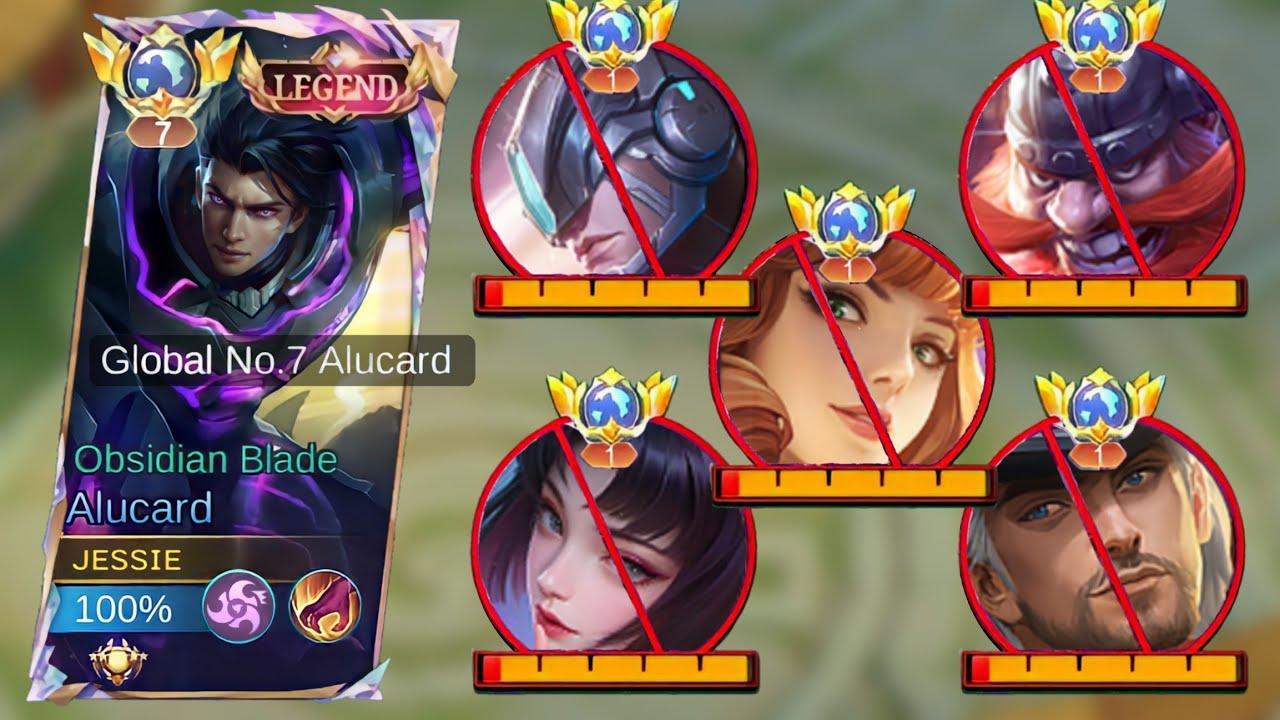 ALUCARD NO COUNTER!!! BEST HERO TO COUNTER ANY META!!!