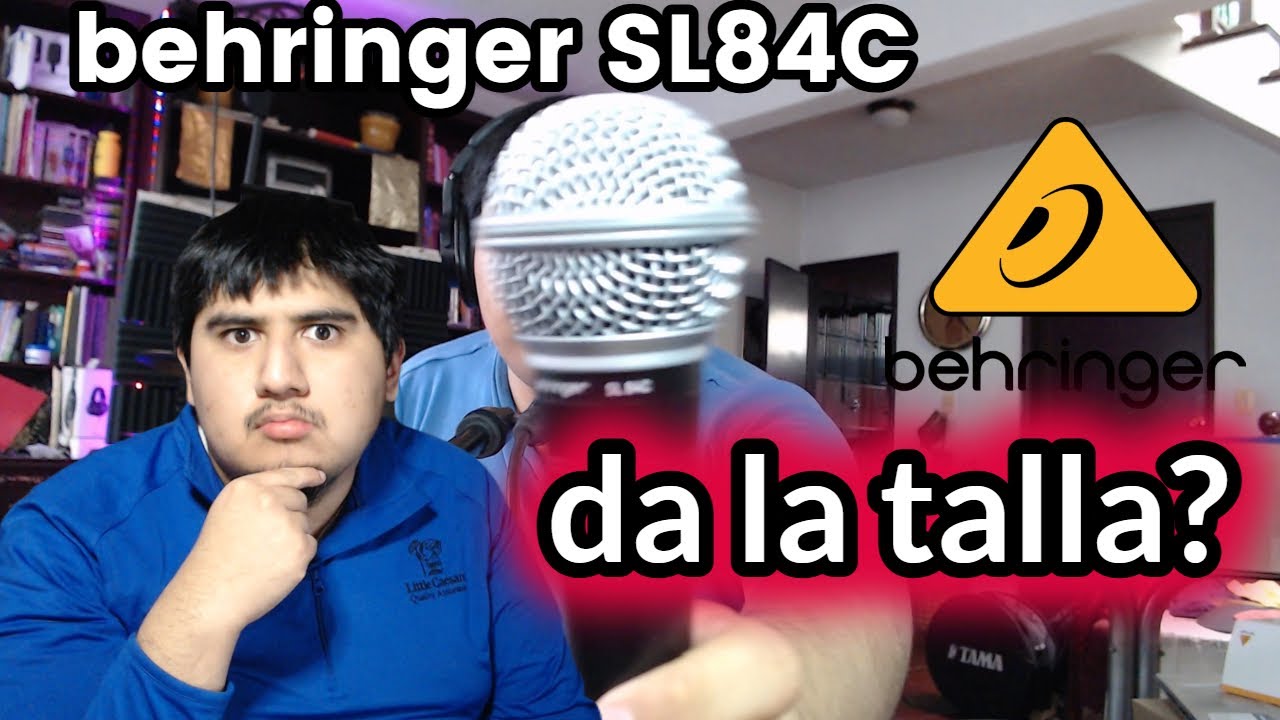 ¿El Behringer SL84C es un buen CLON del SM58?