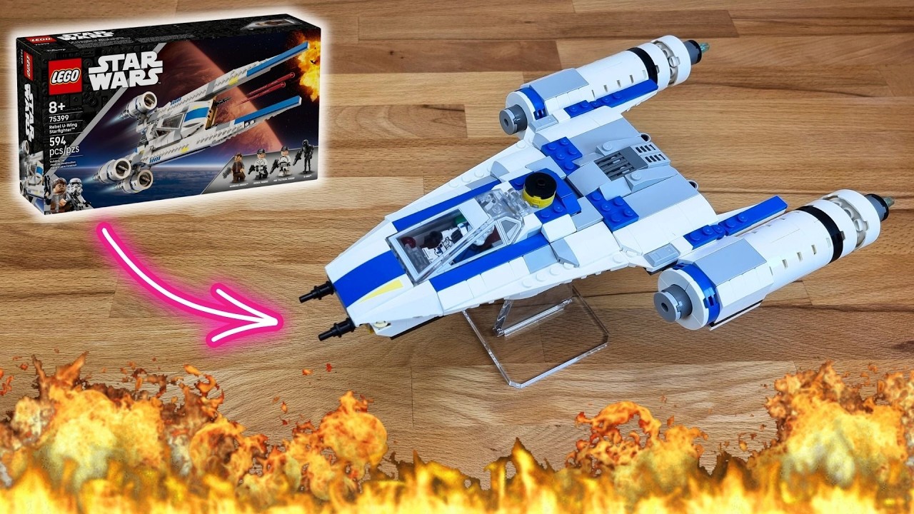 Lego Captain Rex's 501st Y-Wing Starfighter | Incredible Alternative 75399 Build
