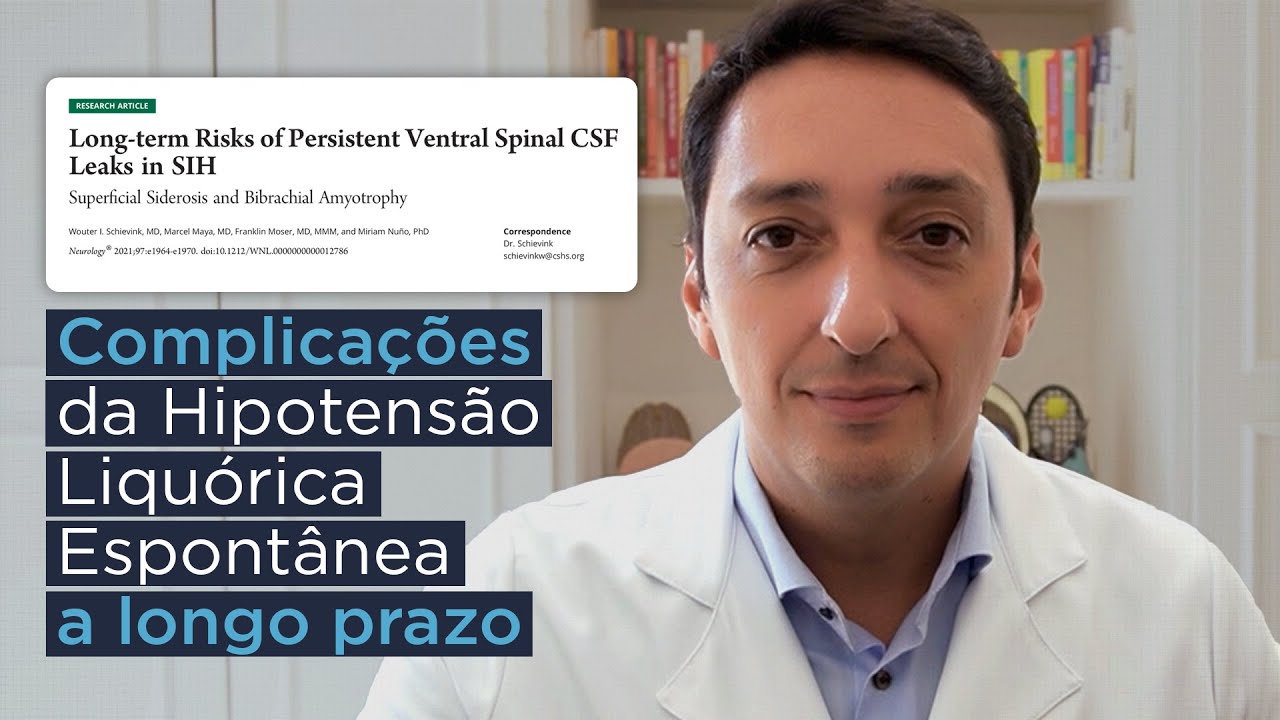 Complicações da Hipotensão Liquórica Espontânea a longo prazo