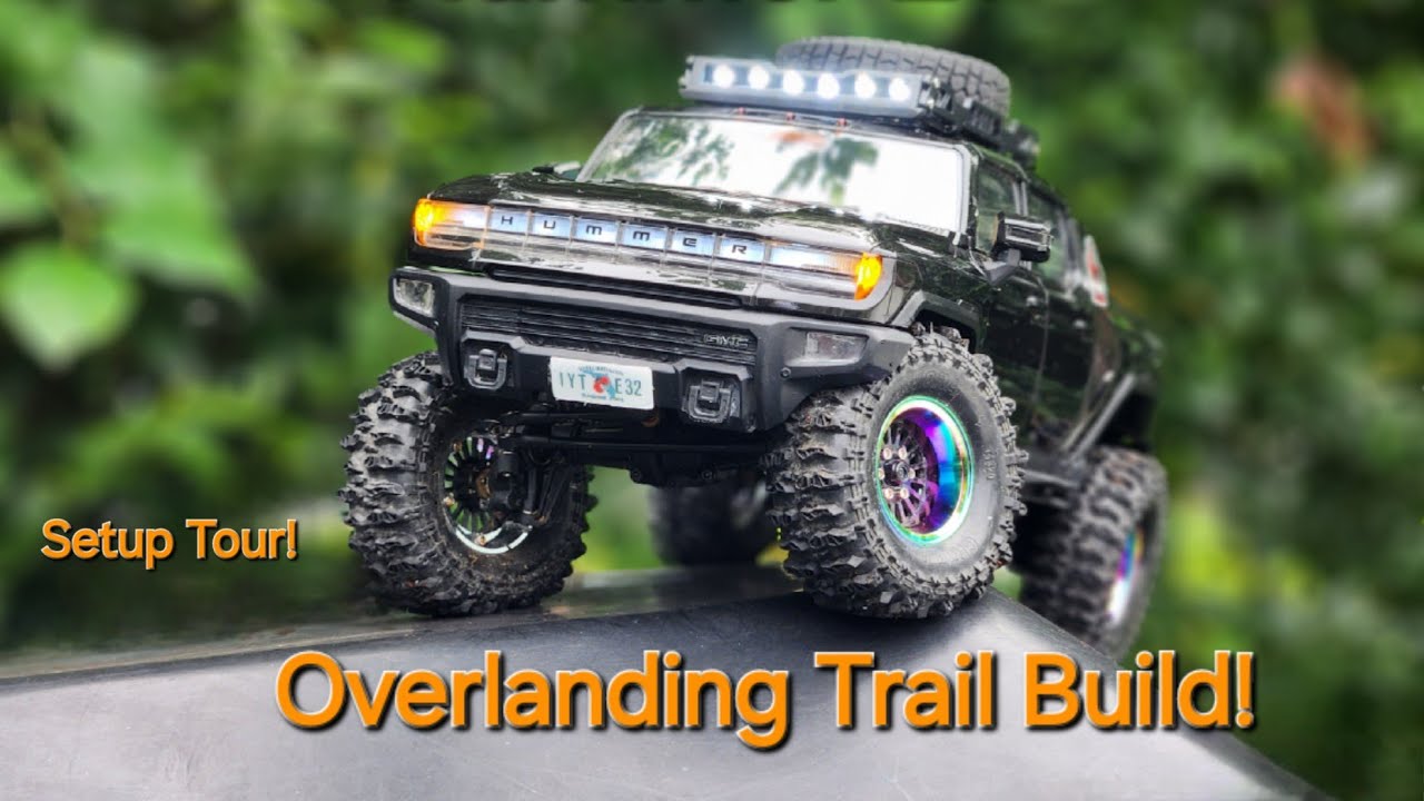 Upgraded 1:18 Scale Rc Crawler: Fms Fcx18 Hummer Ev Setup Tour!