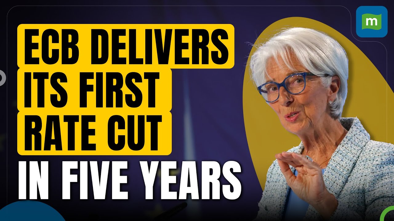 ECB decision: First rate cut in 5 years delivered, jumping ahead of Fed